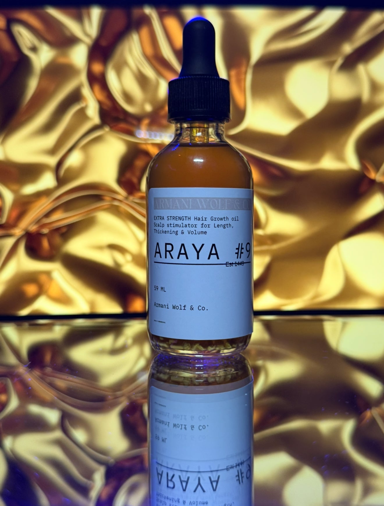 EXTRA STRENGTH GROWTH OIL ARAYA #9 2oz bottle